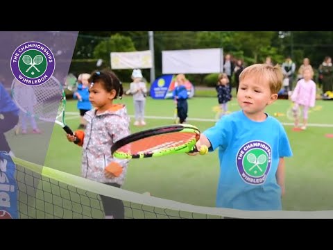 Middle Sunday Opened Up - free tennis clinic on Wimbledon 2019 Middle Sunday