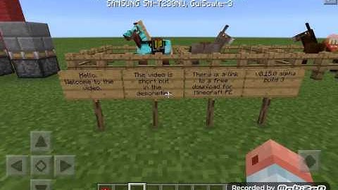 Free Minecraft PE 0.15.0 alpha build 3 Downloader. (Download is in Description)