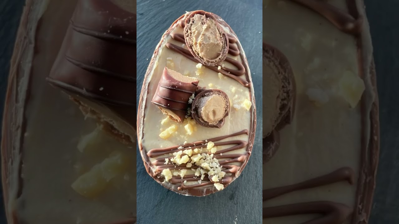 Easter cheesecakes! No bake 4 ingredient recipe for a light creamy cheesecake 