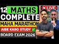 LIVE🔴12TH MATHS COMPLETE MAHA REVISION | PART-2 | 12TH MATHS BOARD EXAM 2026 | HSC BOARD PAPER 2026