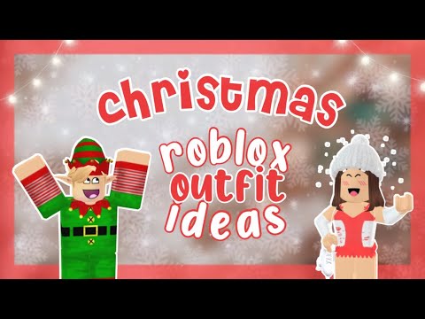 Roblox boy avatar in a snowy christmas scene