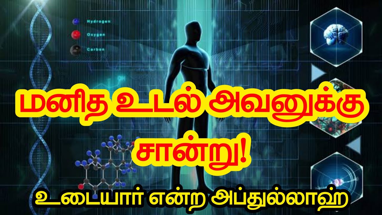 மனித உடல் அவனுக்கு சான்று!ᴴᴰ┇உடையார் என்ற அப்துல்லாஹ்┇Way to Paradise Class
