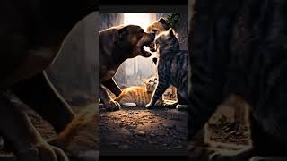 They Thought He Was Alone… They Were Wrong 🐱⚠️ #catanimation #wholesome