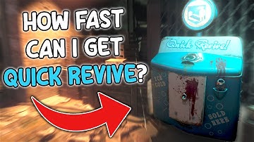 How FAST Can I Get QUICK REVIVE on Every Zombies Map? (WaW-BO3)