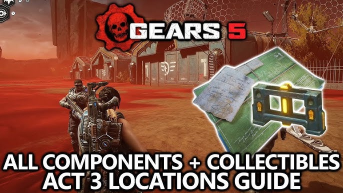 Gears of War 3 Collectibles (Hoarder & Remember the Fallen) - All 57  Collectibles & COG Tags 