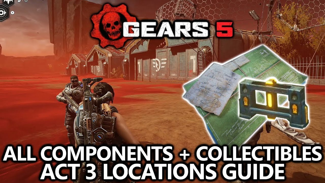 Gears 5 Collectibles Guide – Act 3 Locations & Directions