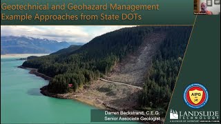 Geotechnical and Geohazard Management: Example Approaches from State DOTs