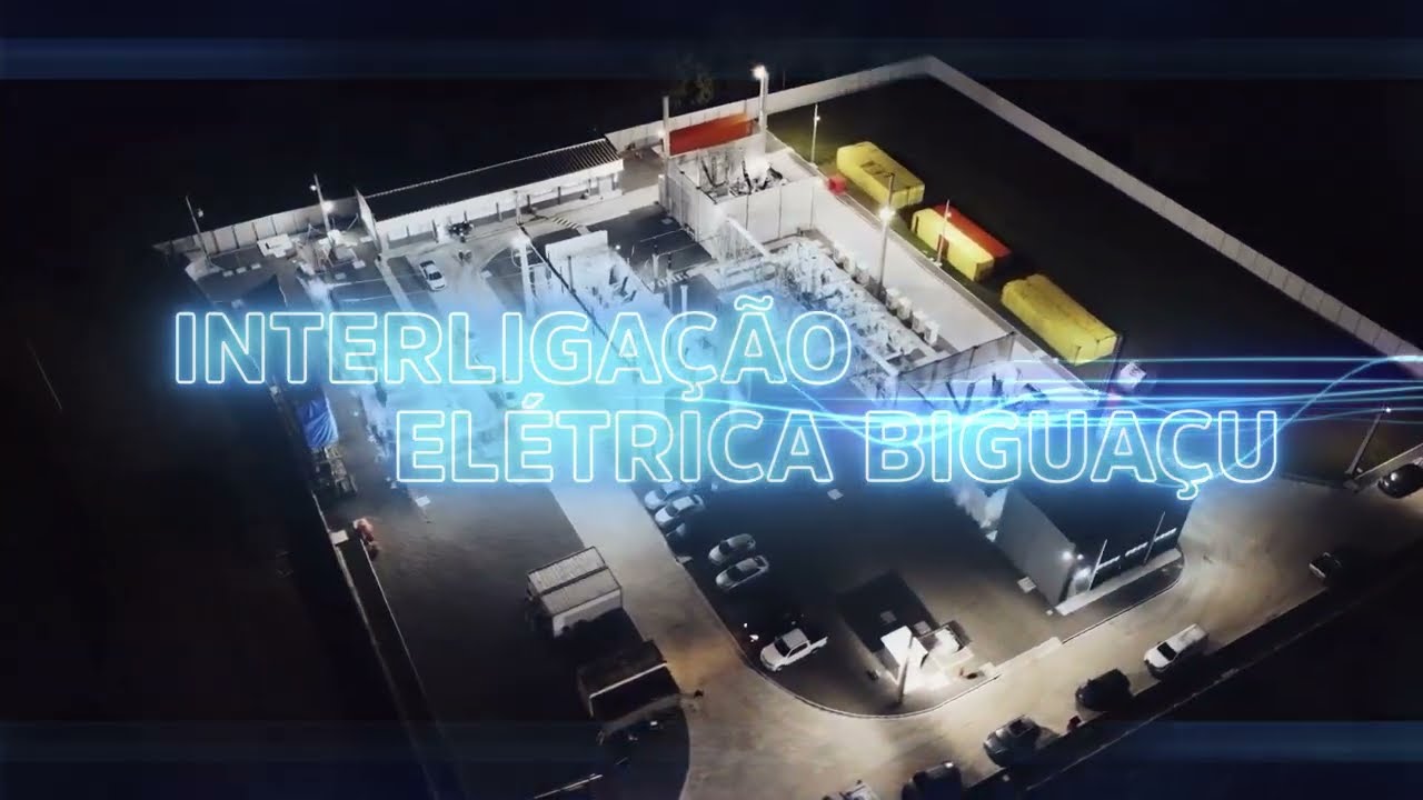 Energização | Interligação Elétrica Biguaçu - YouTube