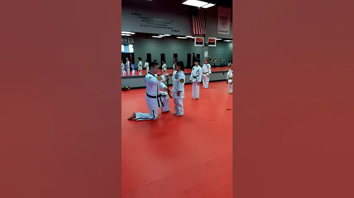 Me doing takewondo