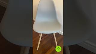 Cadeira Eames Eiffel Dkr Cinza - Movescan -Frete Grátis