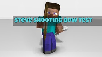 Mine Imator Shoot bow TEST