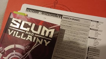 Who are you? Character playbooks in Scum and Villainy.