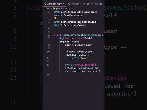 Creating Custom Permission