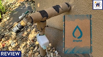 Review Hydrific Droplet Smart Home Water Sensor No Tools Needed Alerts for High or Unusual Usage