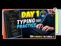 "Day 1: My Typing Practice Journey on Mobile ⌨️ | ASMR"  🚀