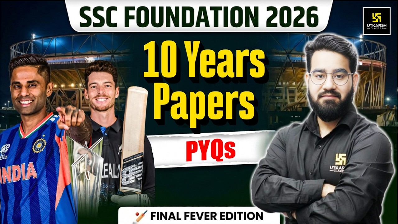 SSC Foundation 2026 | Top GK PYQs #32 | Tribes | Chetan Sir | Utkarsh SSC