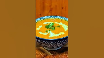 Carrot Ginger Soup [Soupe de carotte au gingembre]
