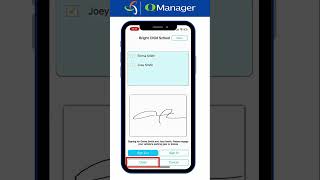 QManager Parent App - Sign for your kids on your phone