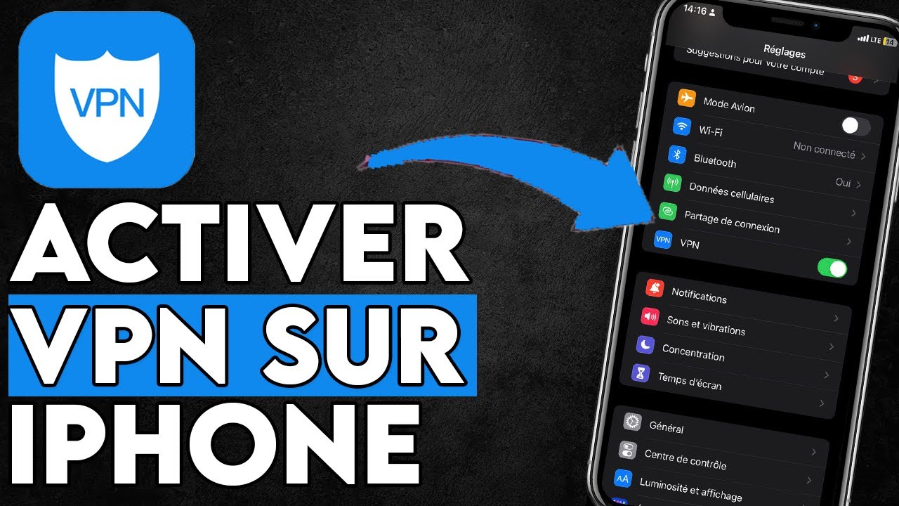 Comment Activer Le VPN Sur iPhone(Simple). YouTube