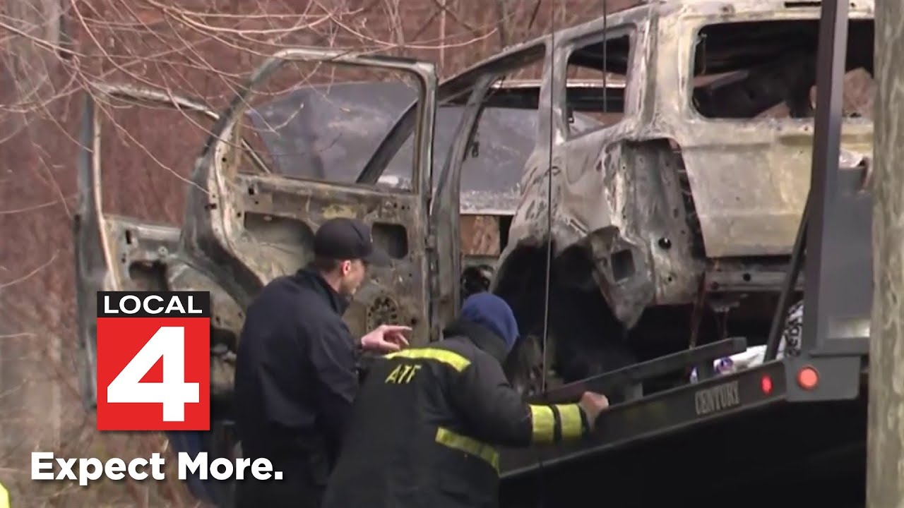 3 bodies found in burning car on Detroit's west side -- What we know