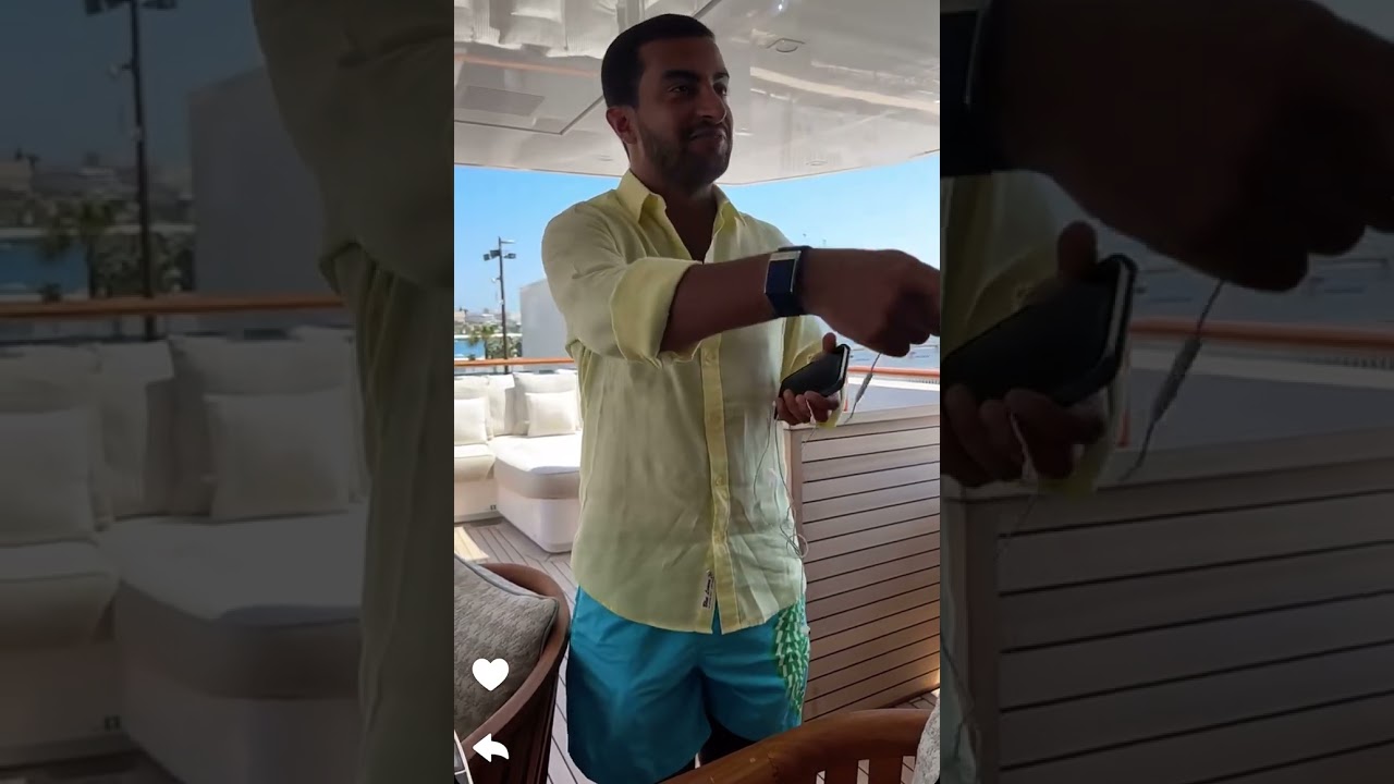 يخت 🛩️ #يزيد_الراجحي  كان فرنسا🇫🇷