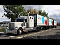 Transporting Curtains - American Truck Simulator | Steering Wheel PXN V10 Gameplay Episode 134