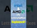 Why CPUs Have Random Letters | Wait a Tech Minute... #intel #amd #pcbuild #waitatechminute