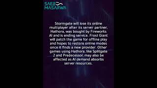 Stormgate Loses Online Multiplayer After Server Partner Is Bought by AI Firm