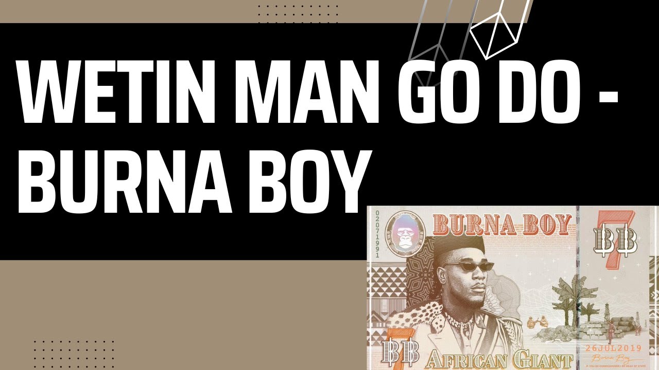 Wetin Man Go Do - Burna Boy | Guitar Tutorial