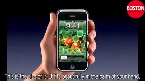 English subtitles     Steve Jobs  iPhone Introduction in 2007360p