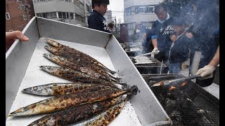 サンマ食べ大船渡支援　大船渡サンマまつり