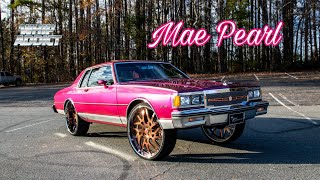 Rod's 86' Chevy Caprice Landau! Big Block, Custom Fushia Paint, Rose Gold Trim & 28s! WHIPADDICT