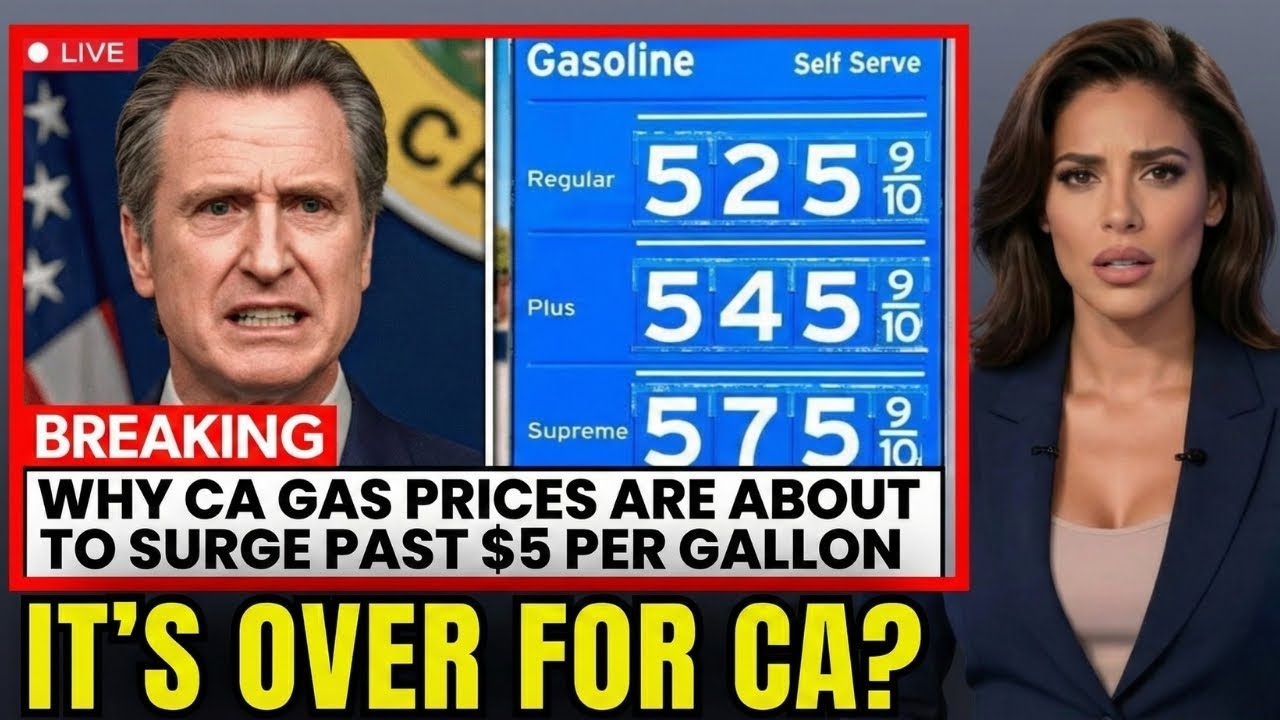 Why California Gas Prices Are About to Surge Past $5 Per Gallon - YouTube