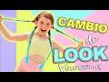 5 CAMBIO de LOOK en VACACIONES 😍 PEINADO para MI VIDEOCLIP