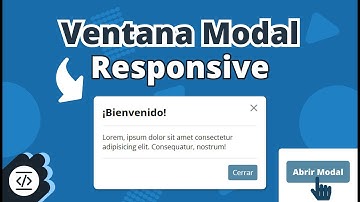 Ventana Modal Responsive con Html y Css