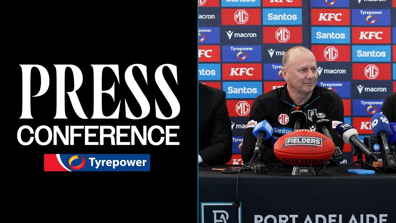 Ken Hinkley press conference - 19 August