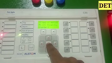 ALSTOM P40 AGILE CT, PT Settings(GE/ALSTOM) #MicomRelay#P40AGILE #overcurrent#earthfault#undervoltag