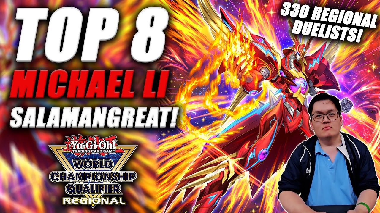 Yu-Gi-Oh! Regional Top 8: Salamangreat COMBO & Deck Profile [Michael Li] Fort Worth TX ALIN 2025!