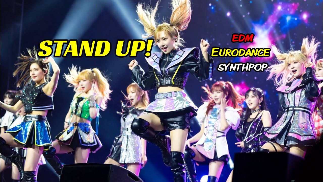 Never Give Up Stand Up! EDM, Eurodance Mix