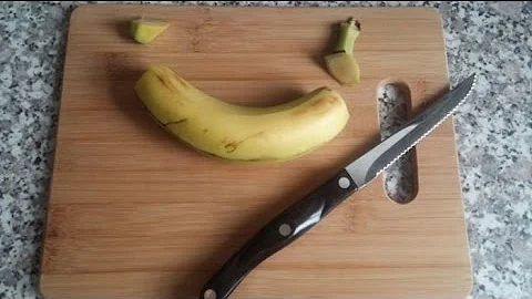 Was bewirkt eine zerdrückte Banane?