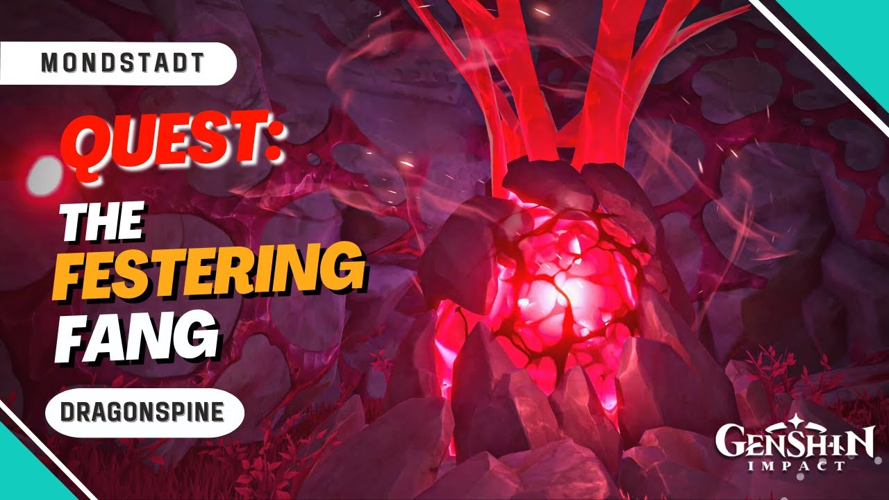 FULL GUIDE The Festering Fang Quest Dragonspine Genshin Impact