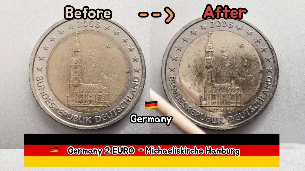Pièce 2 Euros Bundesrepublik Deutschland 2008 Valeur