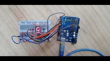 [잡토이] 아두이노를 이용해서  7세그먼트로 숫자를 표시해 봐요