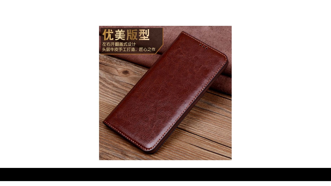 Review Luxury Genuine Case For Huawei mate 20 lite Leather Flip cover case protector case for Huawe