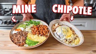 Making The Chipotle Burrito Bowl At Home | But Better