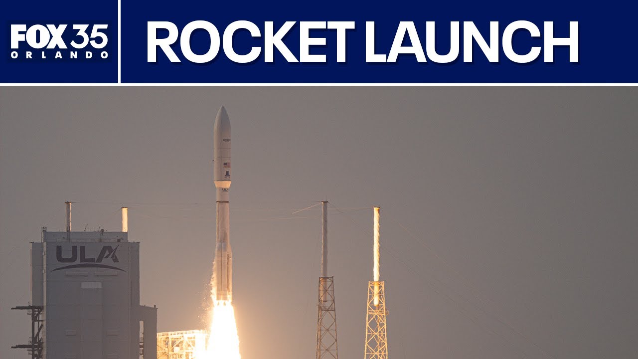 LIVE: Atlas V rocket launch of Amazon Project Kuiper satellites from Florida