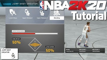 How to Use The Custom Jump Shot Creator :: NBA 2K20 Tutorial