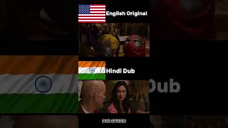 Same scene in 2 different language | deadpool and wolverine dubb  THE END PART OF MOVIE