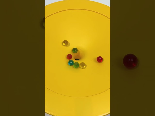 Marble run 🟡Haba slope 🌈Rainbow Balls⏯️ Slow motion #marblerun