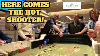 Love it when a Monster Roll comes from the 1st Shooter on the Craps Table